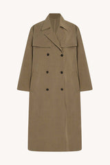Rhydian Coat in Wool and Silk
