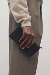 Clasp Sunglasses Case in Leather