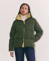 womens-redown-puffer-jacket-dark-forest | primary