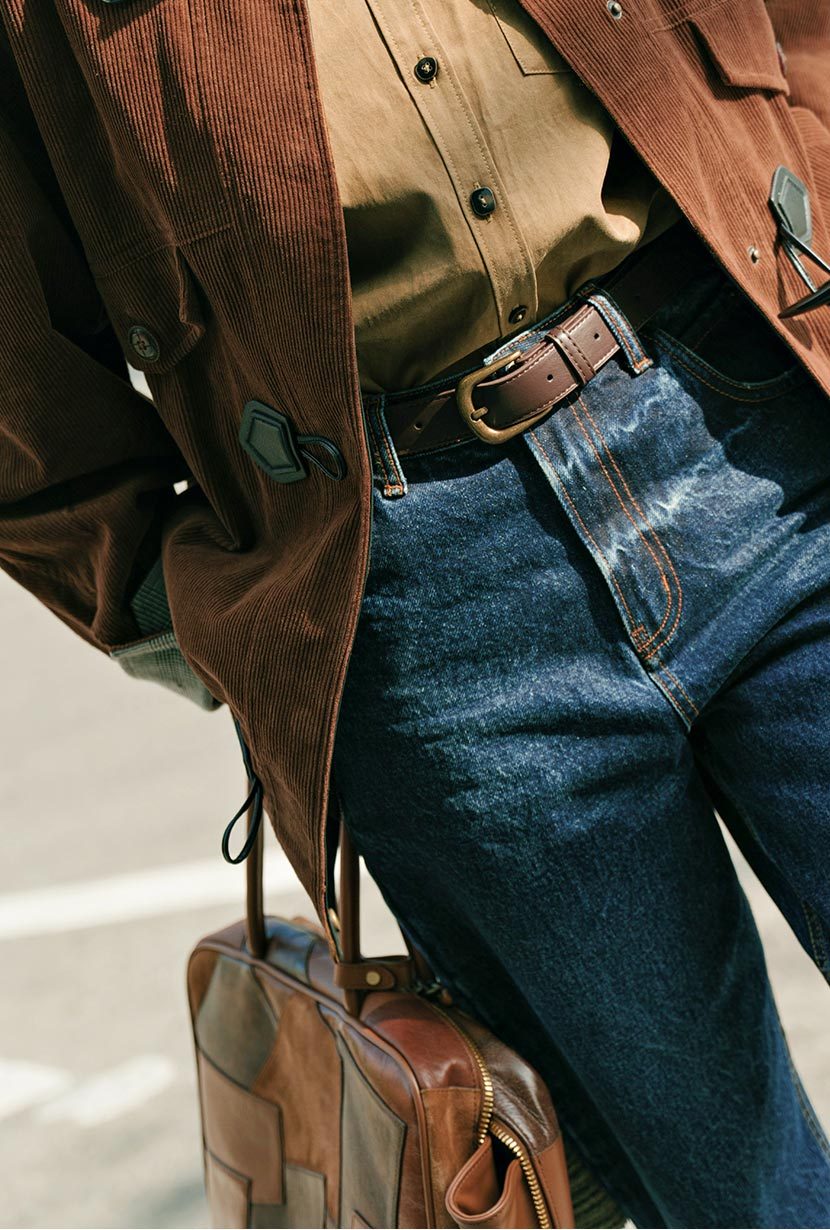 Bentley Straight Cropped Jeans - Dark Indigo