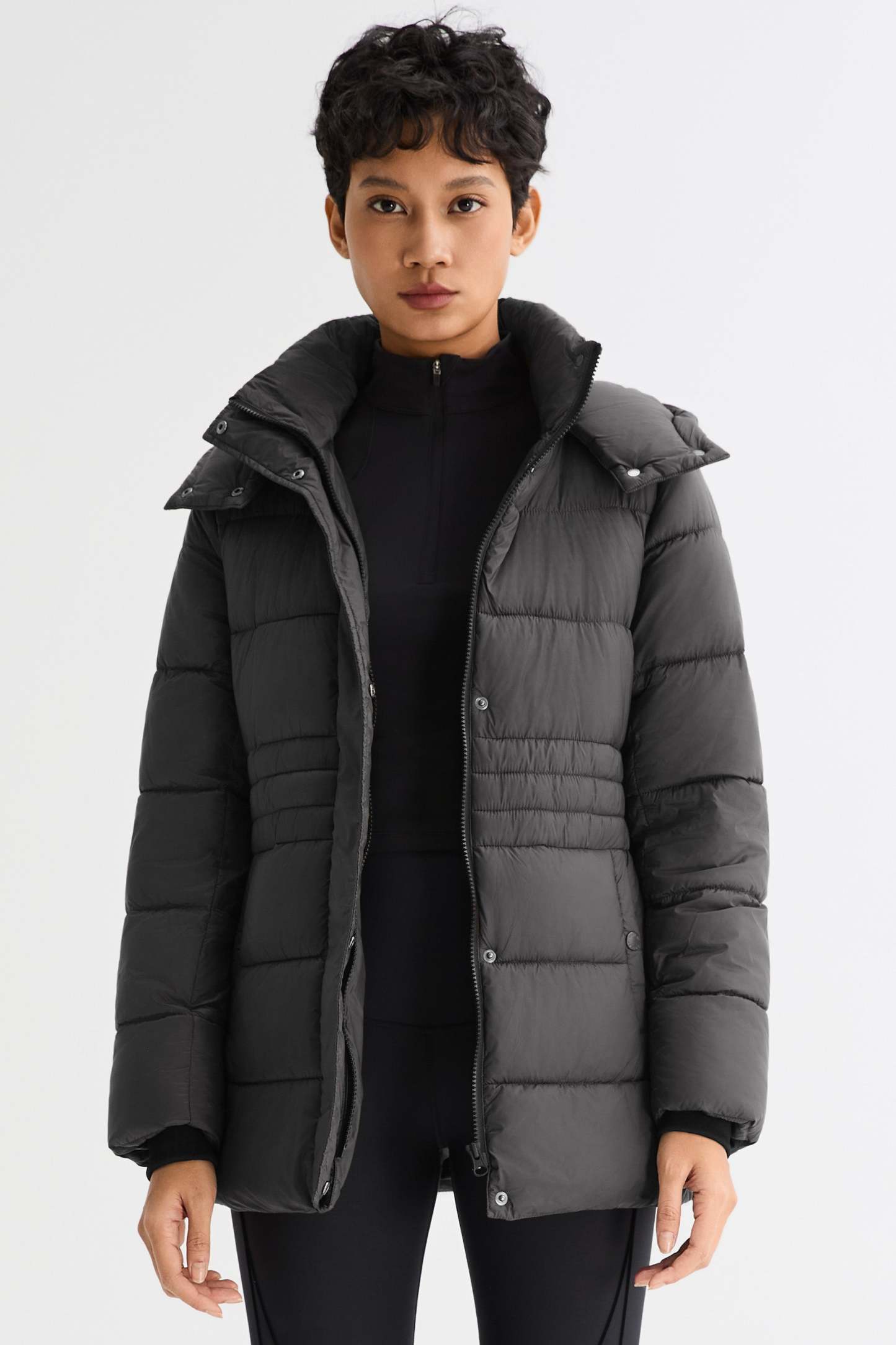 Hooded Quilted Everyday Lyrella Puffer Jacket