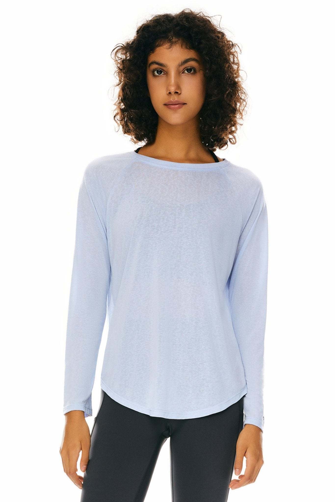 Workout Long Sleeve Tops Lightweight - UV Protection