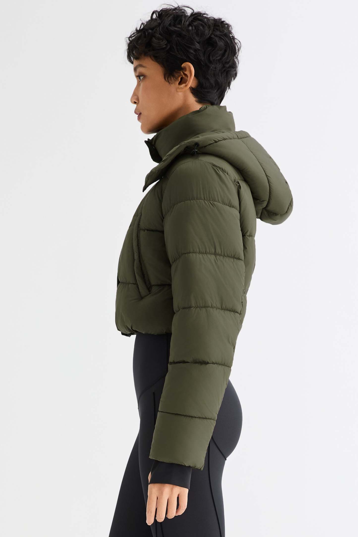 Urban Essential Cropped Lyrella Puffer Jacket