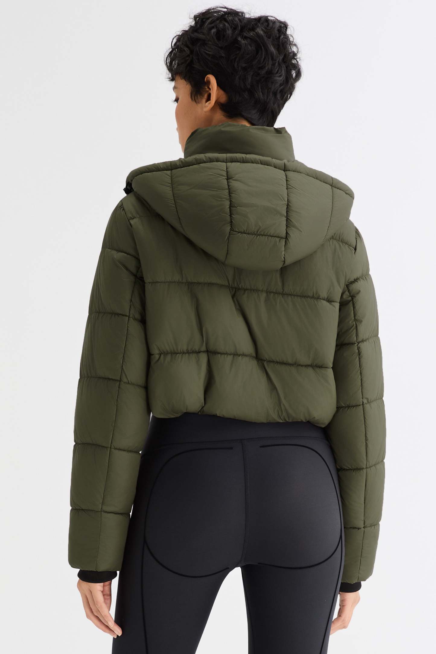 Urban Essential Cropped Lyrella Puffer Jacket