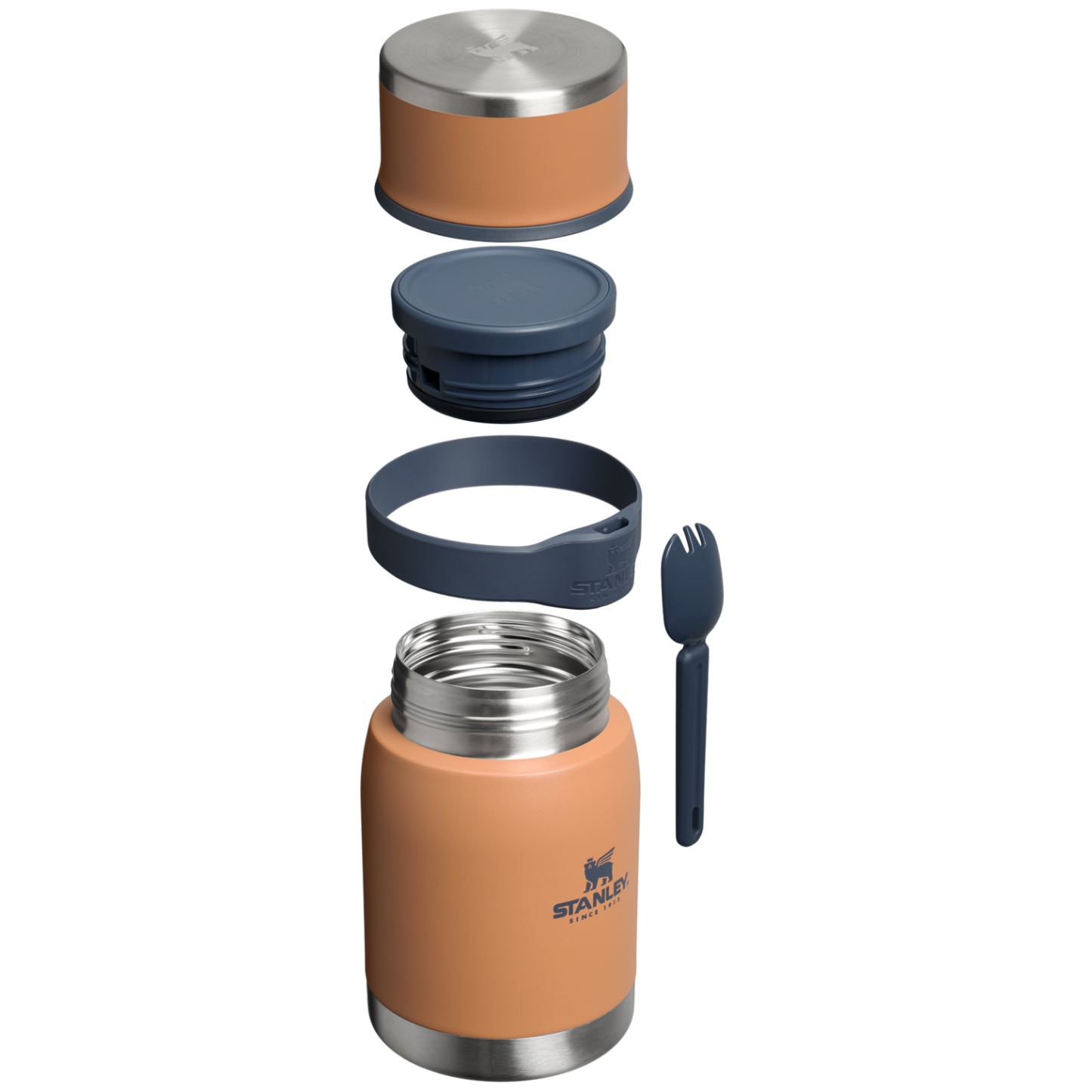 Adventure To-Go Food Jar + Spork | 24 OZ