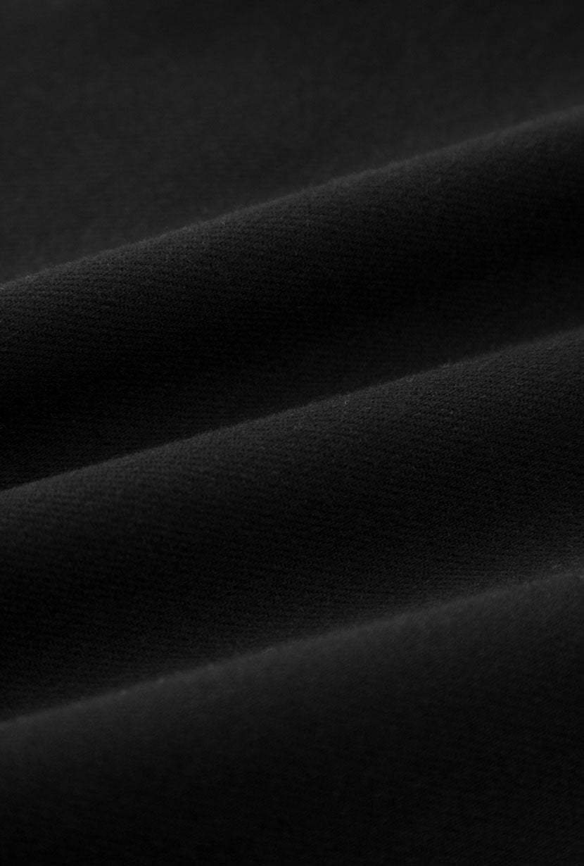 Billy Cropped Wide-Leg Denim Jeans - Black